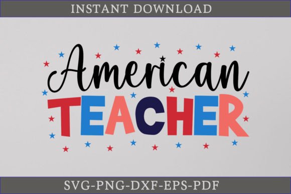 American Teacher Gift Shirt 4th of July Design Review