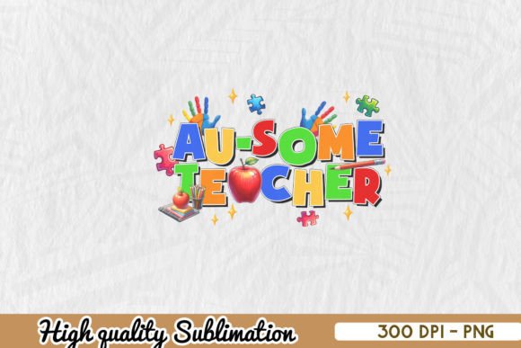 Au-some Autism Teacher PNG: An Embroidery Review