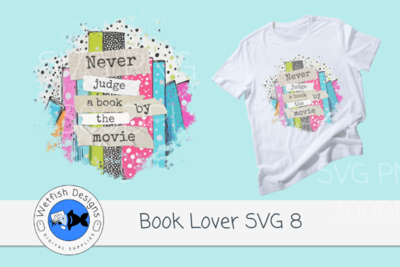 Book Lover SVG PNG Craft Graphic 8 Review