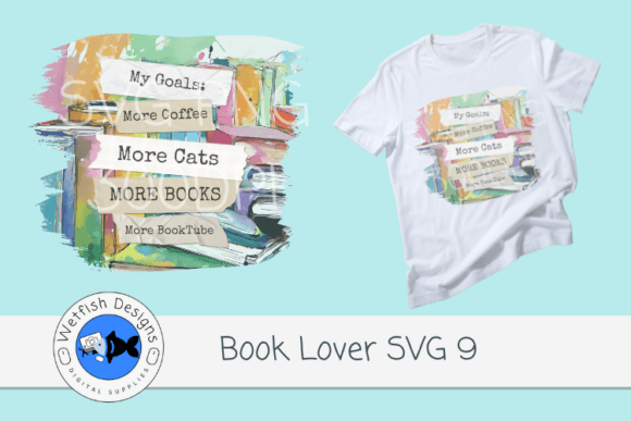 Book Lover SVG PNG Craft Graphic 9 Review