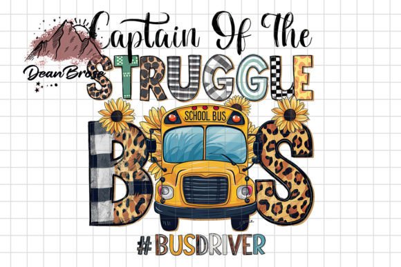 Captain of the Struggle School Bus Png Review