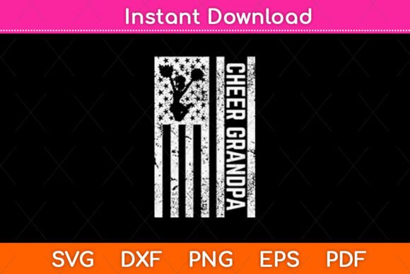 Cheer Grandpa Vintage American Flag Svg: A Detailed Review