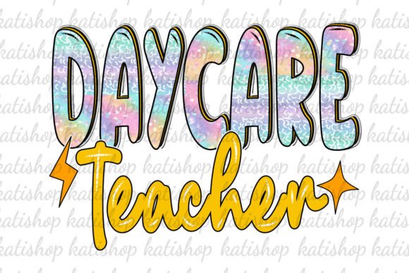 Daycare Teacher Glitter PNG: Sublimation to Stitch Review