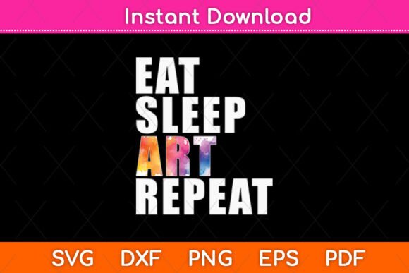 Eat Sleep Art Repeat SVG: An Embroidery Review