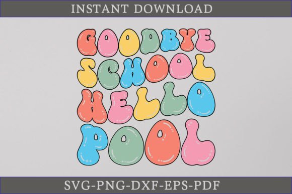 Goodbye School Hello Pool: Retro Summer Design Review
