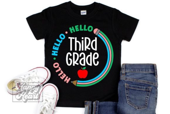 Hello 3rd Grade SVG: Embroidery Design Review