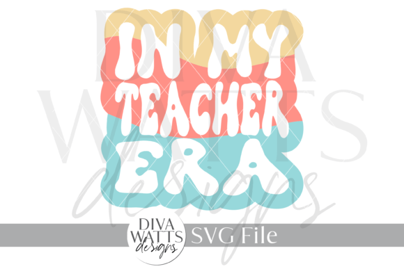 In My Teacher Era Word Art Design SVG Review