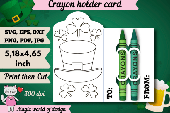 Lucky SVG Crayon Holder: An Embroidery Review
