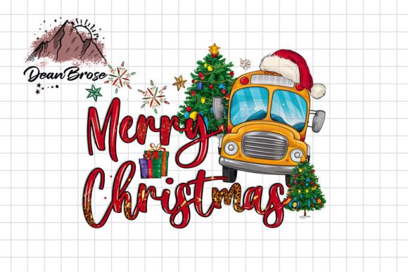 Merry Christmas School Bus PNG: An Embroidery Review