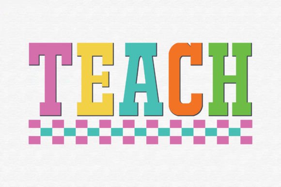 Retro Teacher Checkered Teach: A Designer's Review