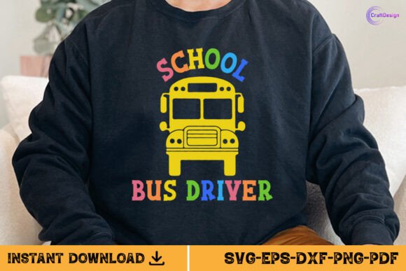 School Bus Driver Retro Gift Shirt SVG Review