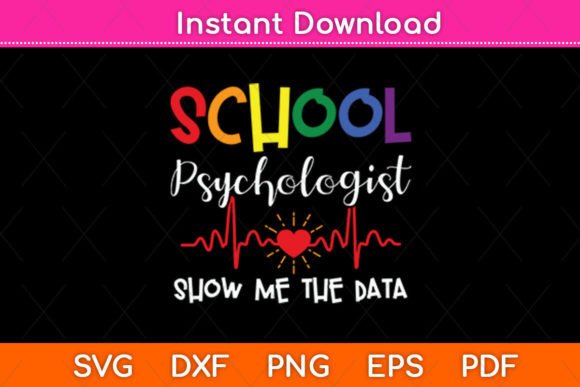 School Psychologist Show Me the Data SVG Review