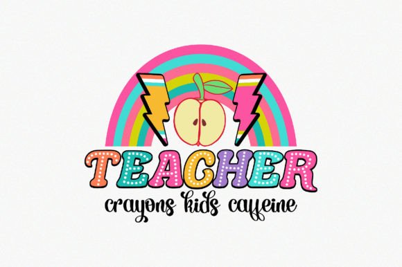 Teacher Crayons Kids Caffeine: An Embroidery Review