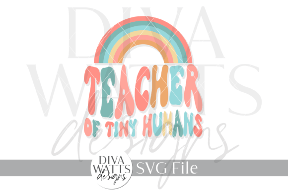 Teacher of the Humans Word Art SVG Review