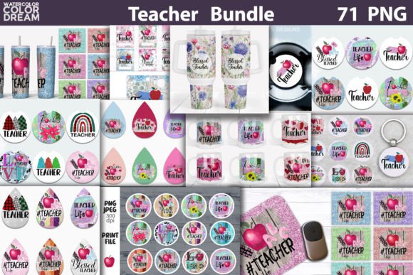 Teacher Sublimation Big Bundle: A Designer’s Review
