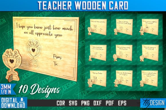 Teacher Wooden Card Laser Cut CNC: A Maker’s Review