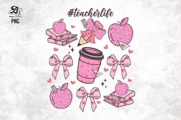 Valentine's Day Teacher Life PNG Review
